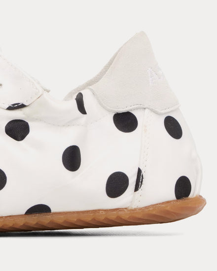 Abra Ballerina Dots White Low Top Sneakers - 5