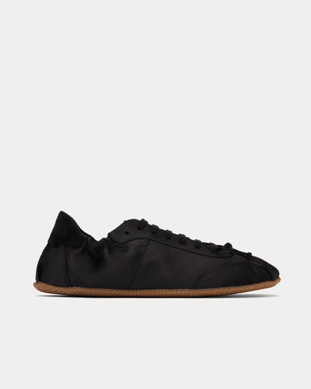 Abra Ballerina Black Low Top Sneakers - 1