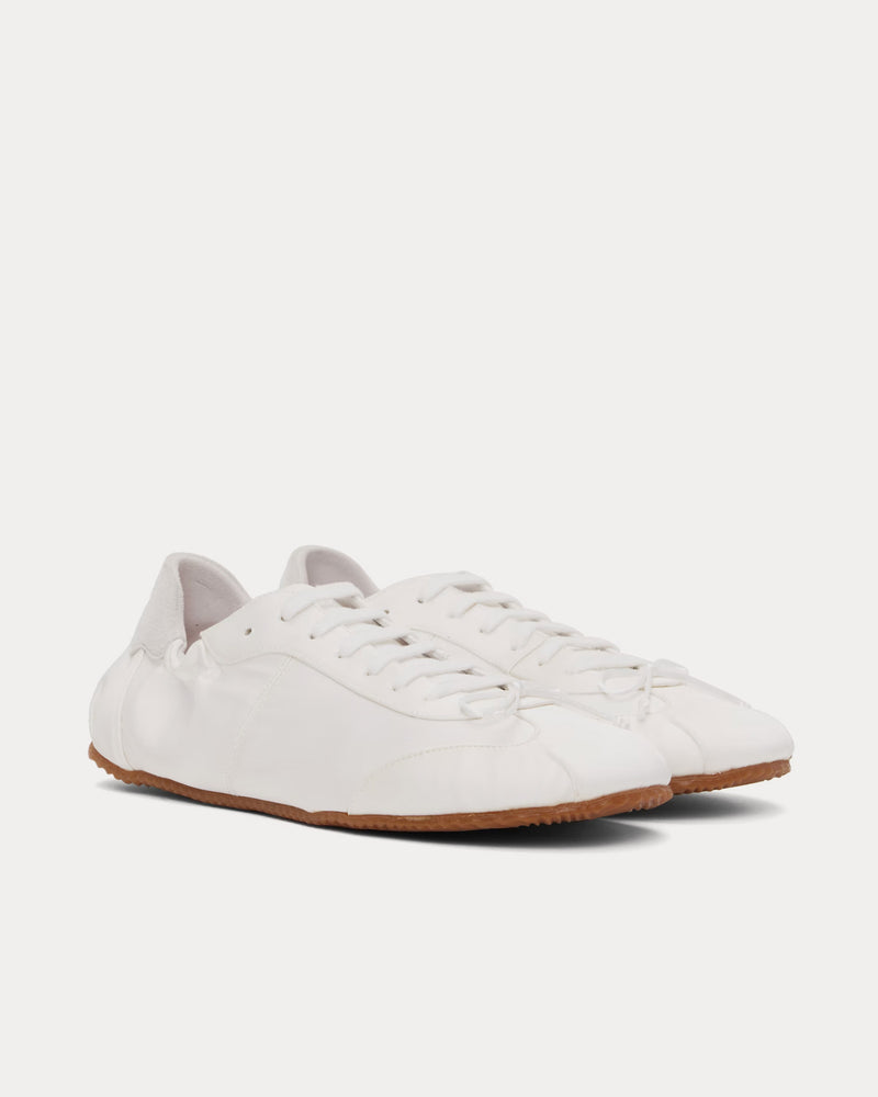 Abra Ballerina White Low Top Sneakers - 2