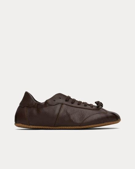 Abra Ballerina Brown Low Top Sneakers - 1