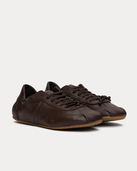 Abra Ballerina Brown Low Top Sneakers - 2