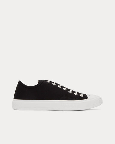 Acne Studios Ballow Tag Canvas Black / Off-White Low Top Sneakers