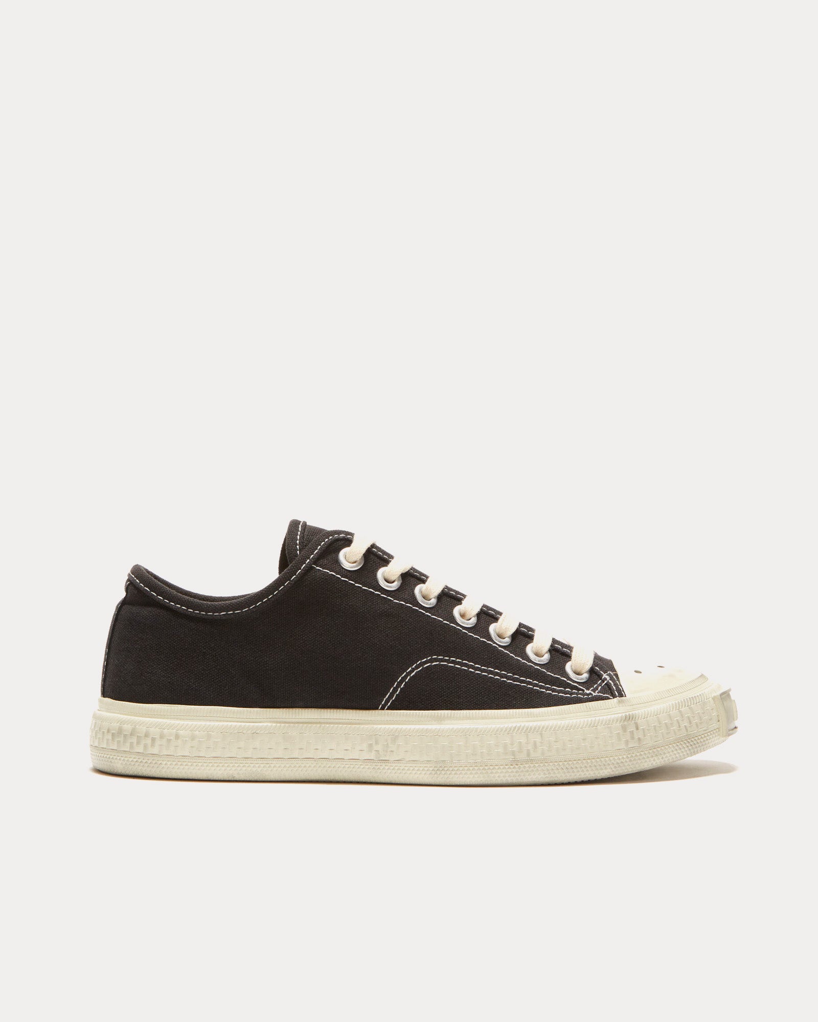 Acne Studios - Ballow Soft Tumbled Black / Off White Low Top Sneakers