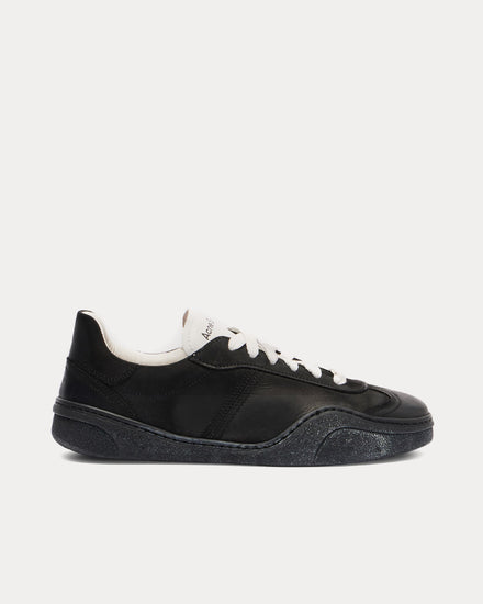 Acne Studios Bars Lace-Up Black / White Low Top Sneakers - 1