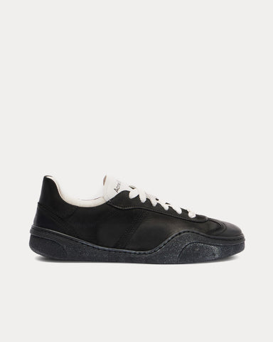 Acne Studios Bars Lace-Up Black / White Low Top Sneakers