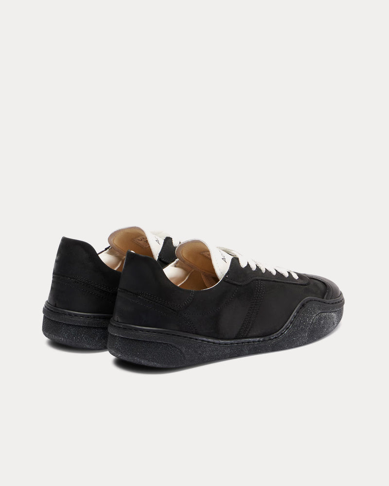 Acne Studios Bars Lace-Up Black / White Low Top Sneakers - 3