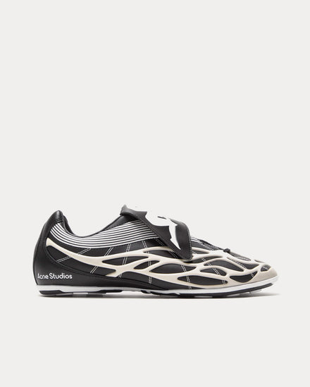 Acne Studios x Kappa SP-UX Lace-Up Black / White Low Top Sneakers - 1