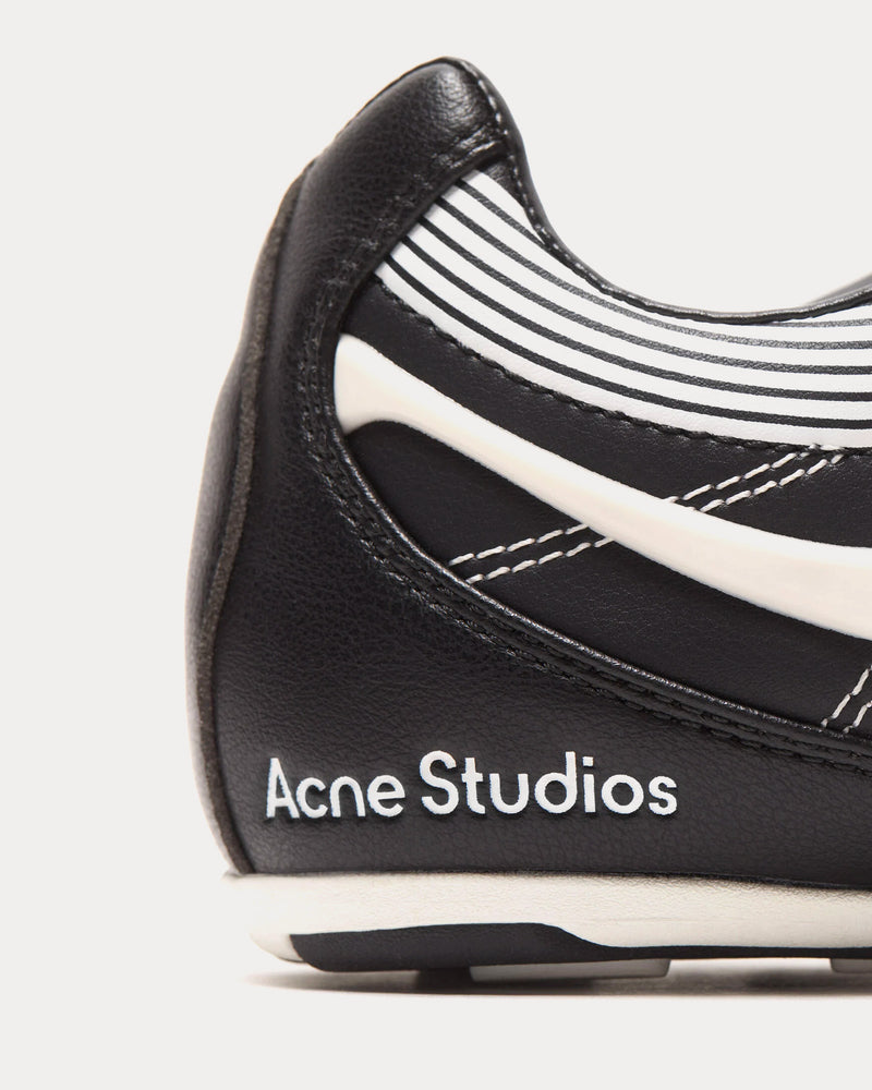 Acne Studios x Kappa SP-UX Lace-Up Black / White Low Top Sneakers - 3