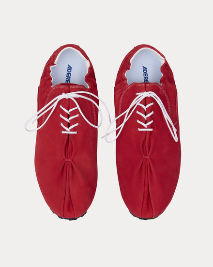 Ader Error Fole Red Low Top Sneakers - 2