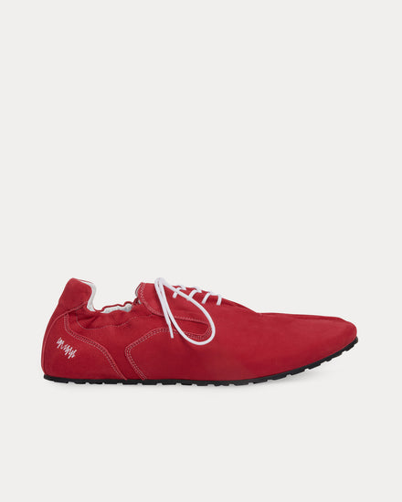 Ader Error Fole Red Low Top Sneakers - 1