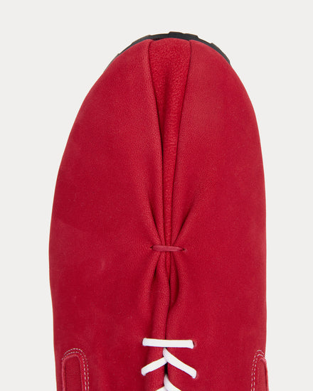 Ader Error Fole Red Low Top Sneakers - 5