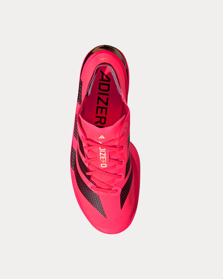 Adidas Adizero Adios Pro 5 Solar Turbo / Core Black / Lucid Red Running Shoes - 2