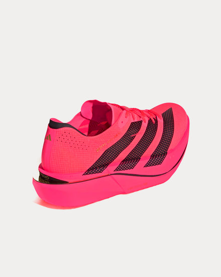 Adidas Adizero Adios Pro 5 Solar Turbo / Core Black / Lucid Red Running Shoes - 4