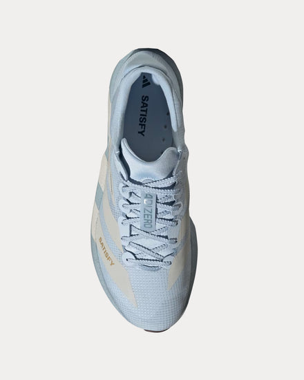 Adidas x Satisfy Adizero Adios Wonder Blue / Pearl Met. / Wonder Blue Running Shoes - 2
