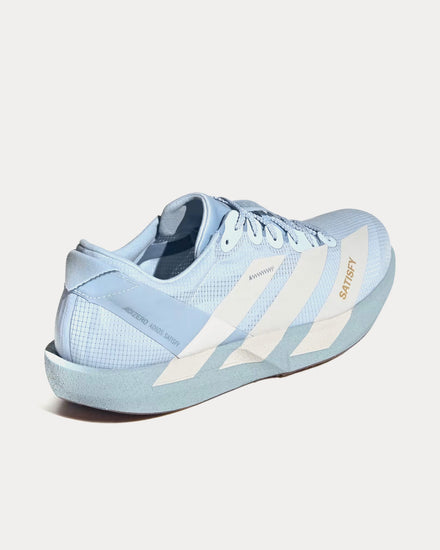 Adidas x Satisfy Adizero Adios Wonder Blue / Pearl Met. / Wonder Blue Running Shoes - 4