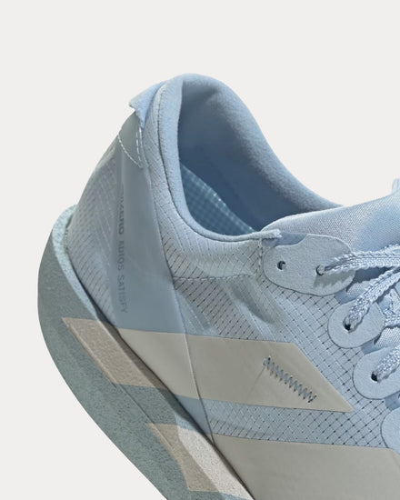 Adidas x Satisfy Adizero Adios Wonder Blue / Pearl Met. / Wonder Blue Running Shoes - 6
