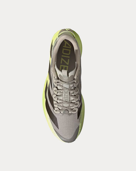 Adidas Adizero EVO SL ATR Sesame / Shadow Olive / Frozen Lemon Running Shoes - 2