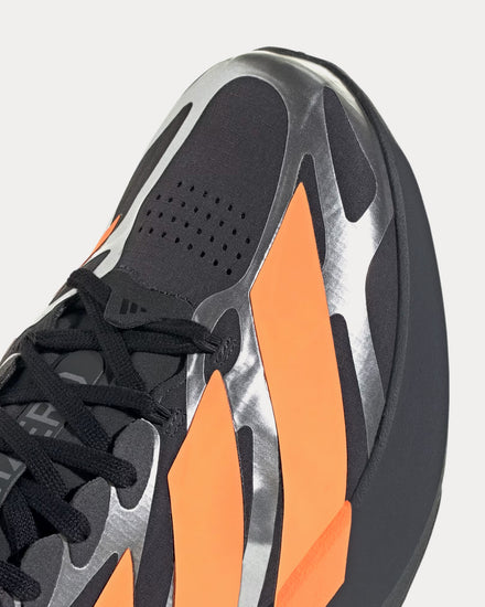 Adidas Men's Adizero Evo SL EXO Carbon / Lucid Orange / Silver Metallic Running  Shoes