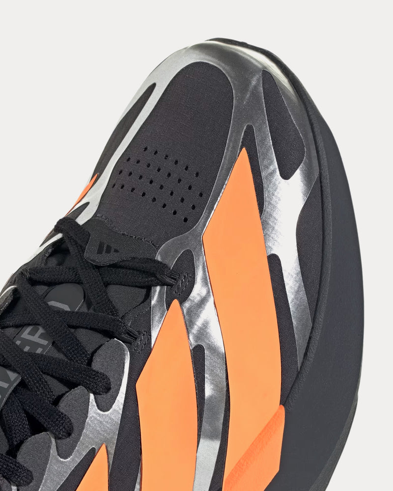 Adidas Men's Adizero Evo SL EXO Carbon / Lucid Orange / Silver Metallic Running  Shoes