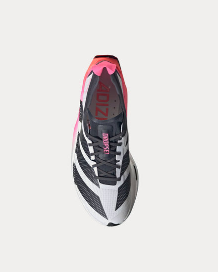 Adidas Adizero Dropset Elite Dash Grey / Night Grey / Solar Turbo Training Shoes - 2