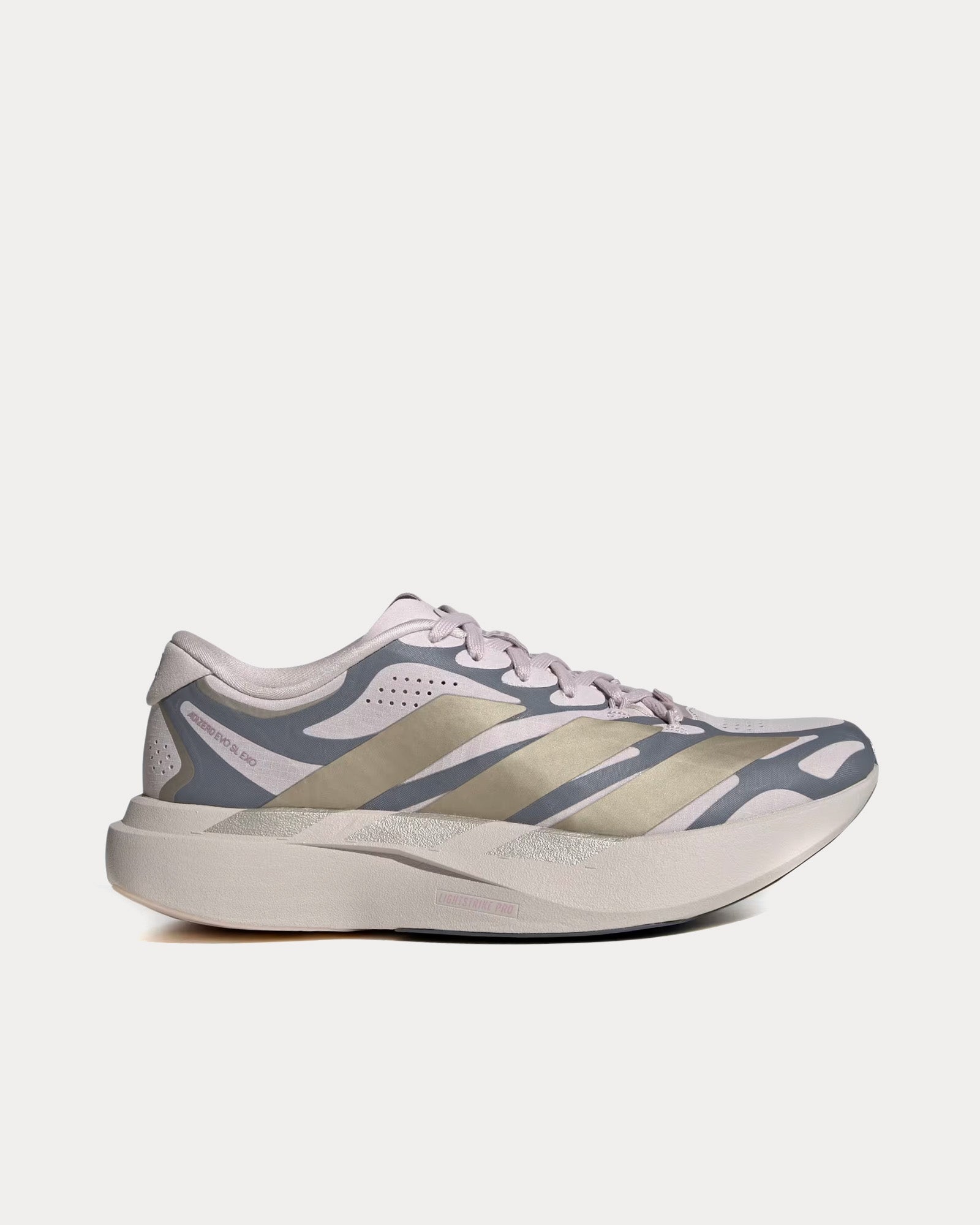 Adidas Women's Adizero Evo SL EXO Ice Purple / Cyber Metallic