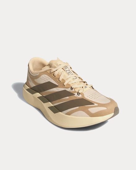 Adidas Adizero Evo SL EXO Suede Magic Beige / Cargo Brown / Cardboard Running Shoes - 3