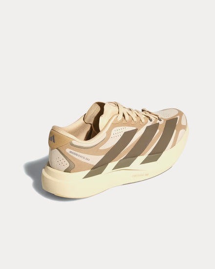 Adidas Adizero Evo SL EXO Suede Magic Beige / Cargo Brown / Cardboard Running Shoes - 4