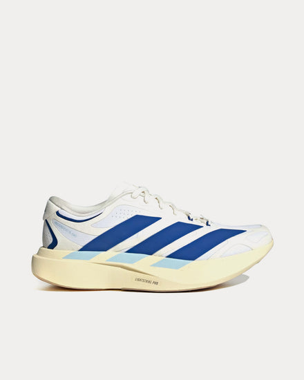 Adidas Adizero Evo SL EXO Suede Cloud White / Collegiate Royal / Clear Sky Running Shoes - 1