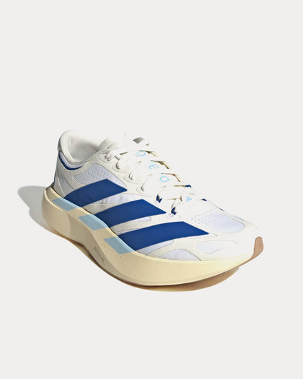 Adidas Adizero Evo SL EXO Suede Cloud White / Collegiate Royal / Clear Sky Running Shoes - 3