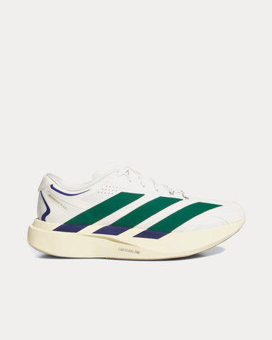 Adidas Adizero Evo SL EXO Suede Core White / Collegiate Green / Cream White Running Shoes