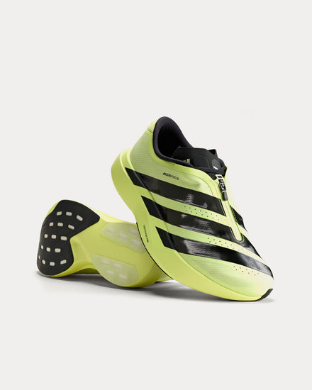 Adidas Adizero EVO SL Zip Frozen Lemon / Core Black / Iron Metallic Running Shoes - 3
