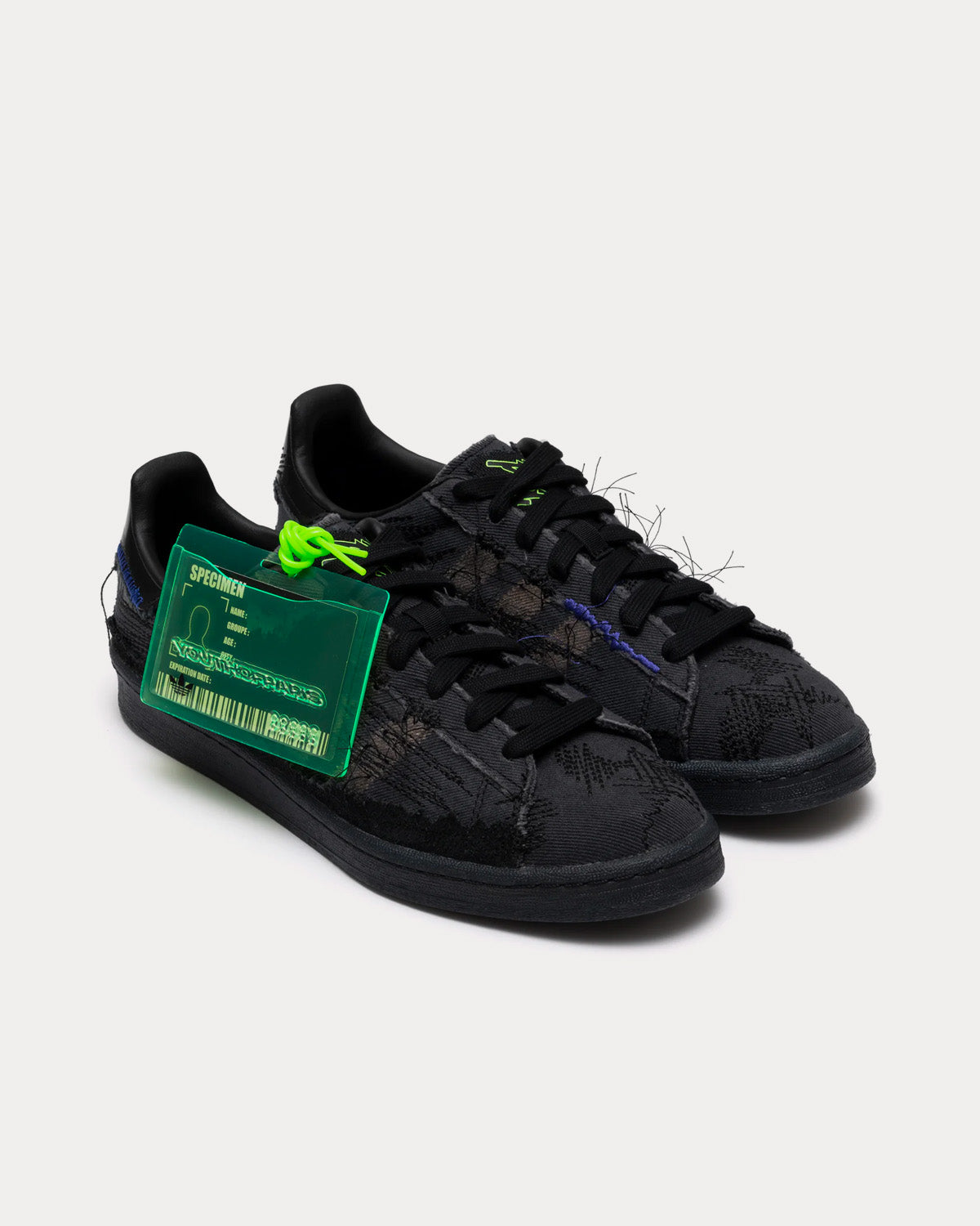 Adidas x Youth of Paris - Campus Core Black Low Top Sneakers