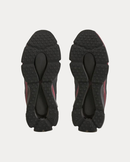 Adidas x Willy Chavarria Megaride AG XL Core Black / Core Black / Red Low Top Sneakers - 5