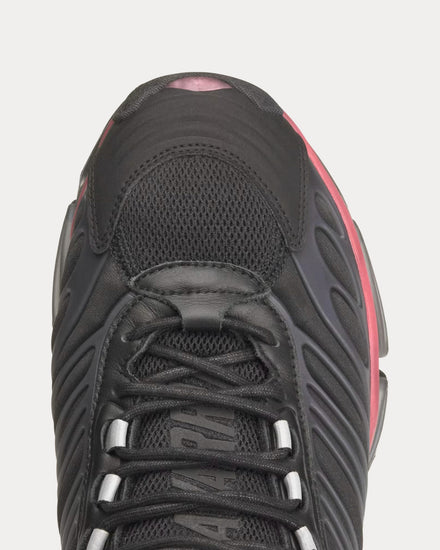 Adidas x Willy Chavarria Megaride AG XL Core Black / Core Black / Red Low Top Sneakers - 6