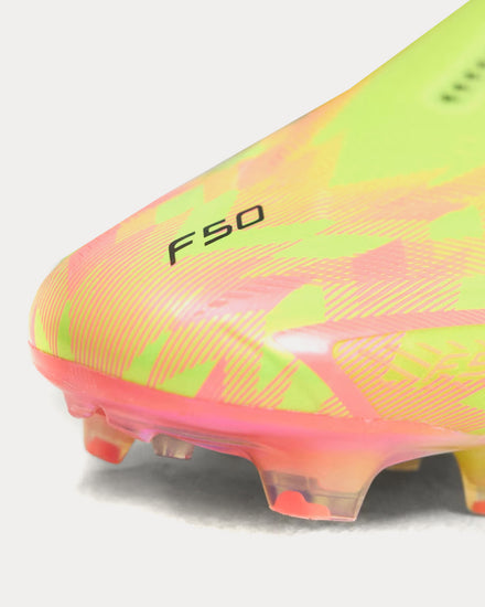 Adidas F50 Hyperfast Elite Laceless Team Solar Yellow 2 / Core Black / Solar Turbo Football Boots - 5