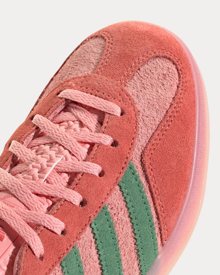 Adidas Gazelle Indoor Semi Pink Spark / Preloved Green / Preloved Scarlet Low Top Sneakers - 2