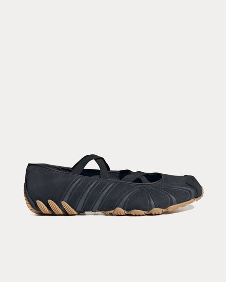 adidas gazelle silver green womens Adidas Women's Ghost Sprint Ballet Core Black / Core Black / Gum Slip On  Sneakers