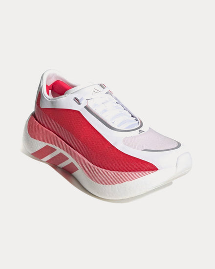 Adidas Hyperboost Edge Cloud White / Pure Ruby / Zero Metalic Running Shoes - 3