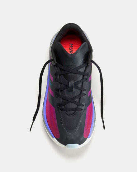 Adidas Hyperboost EPHR LT Core Black / Lucid Blue / Solar Red Running Shoes - 2