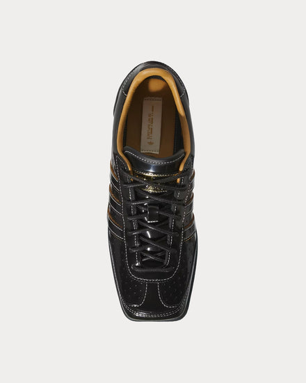 Adidas Japan SQ Core Black / Mesa / Gold Metallic Low Top Sneakers - 2