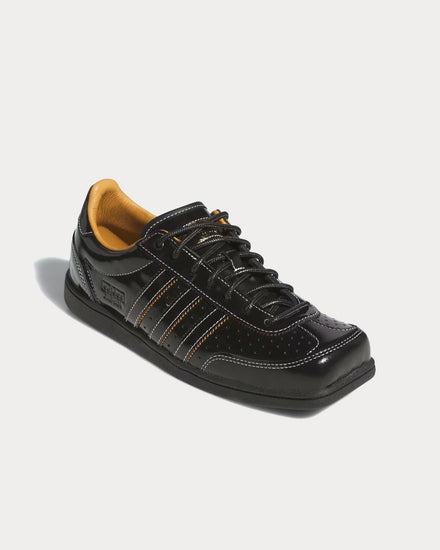 Adidas Japan SQ Core Black / Mesa / Gold Metallic Low Top Sneakers - 3