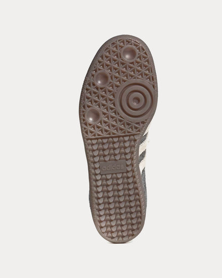Adidas x Molly Mae Samba 'Slate' Grey Three / Off White / Gum Low Top Sneakers - 5