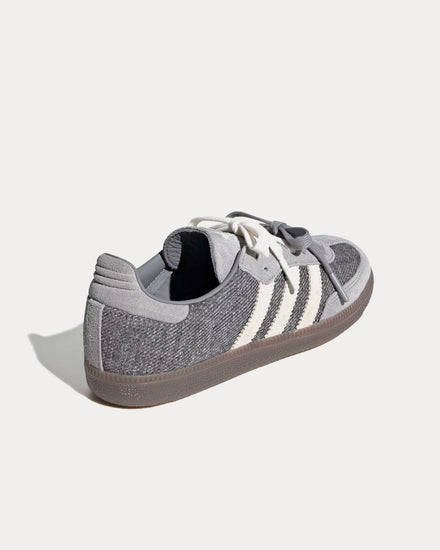 Adidas x Molly Mae Samba 'Slate' Grey Three / Off White / Gum Low Top Sneakers - 4