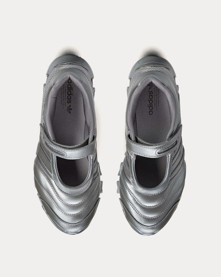 Adidas x TAQWA Megaride Mary-Jane Iron Metallic / Iron Metallic / Cyber Metallic Slip On Sneakers - 2