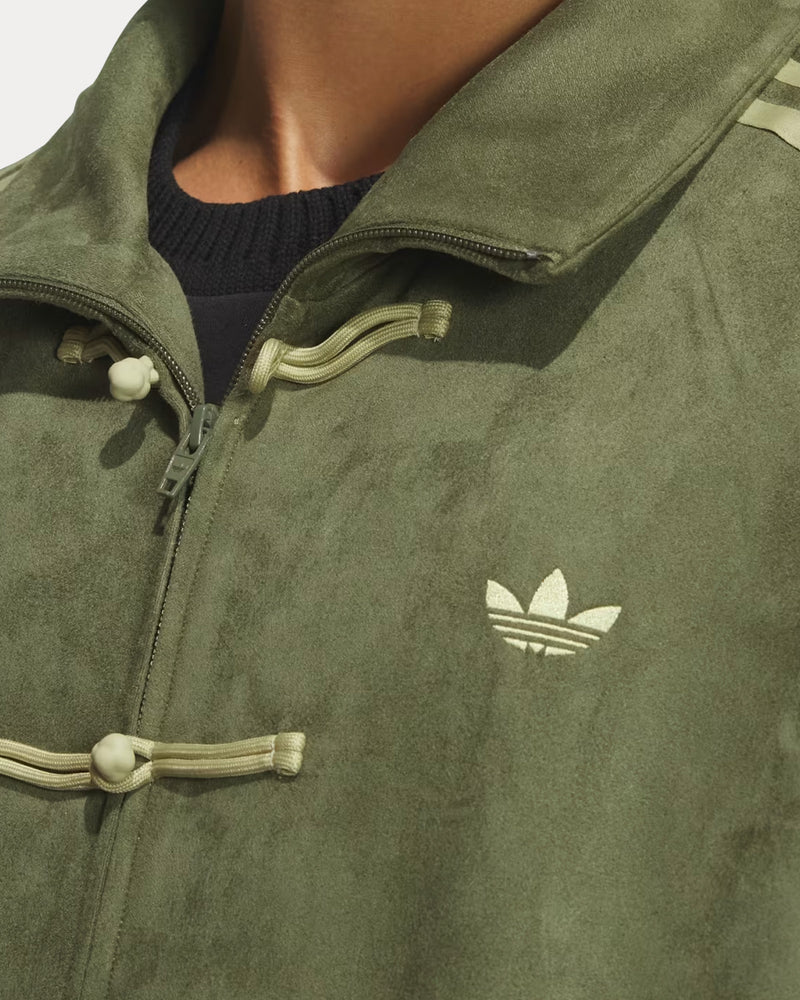 Adidas Unisex Tang New Years Style Track Top Focus Olive Jacket
