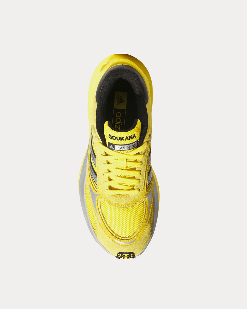 Adidas Adizero Goukana Yellow / Light Yellow / Core Black Low Top Sneakers - 2