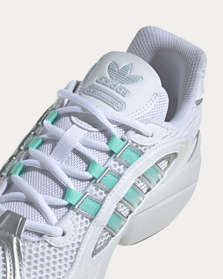 Adidas Ozmillen Cloud White / Clear Mint / Halo Blue Low Top Sneakers - 2
