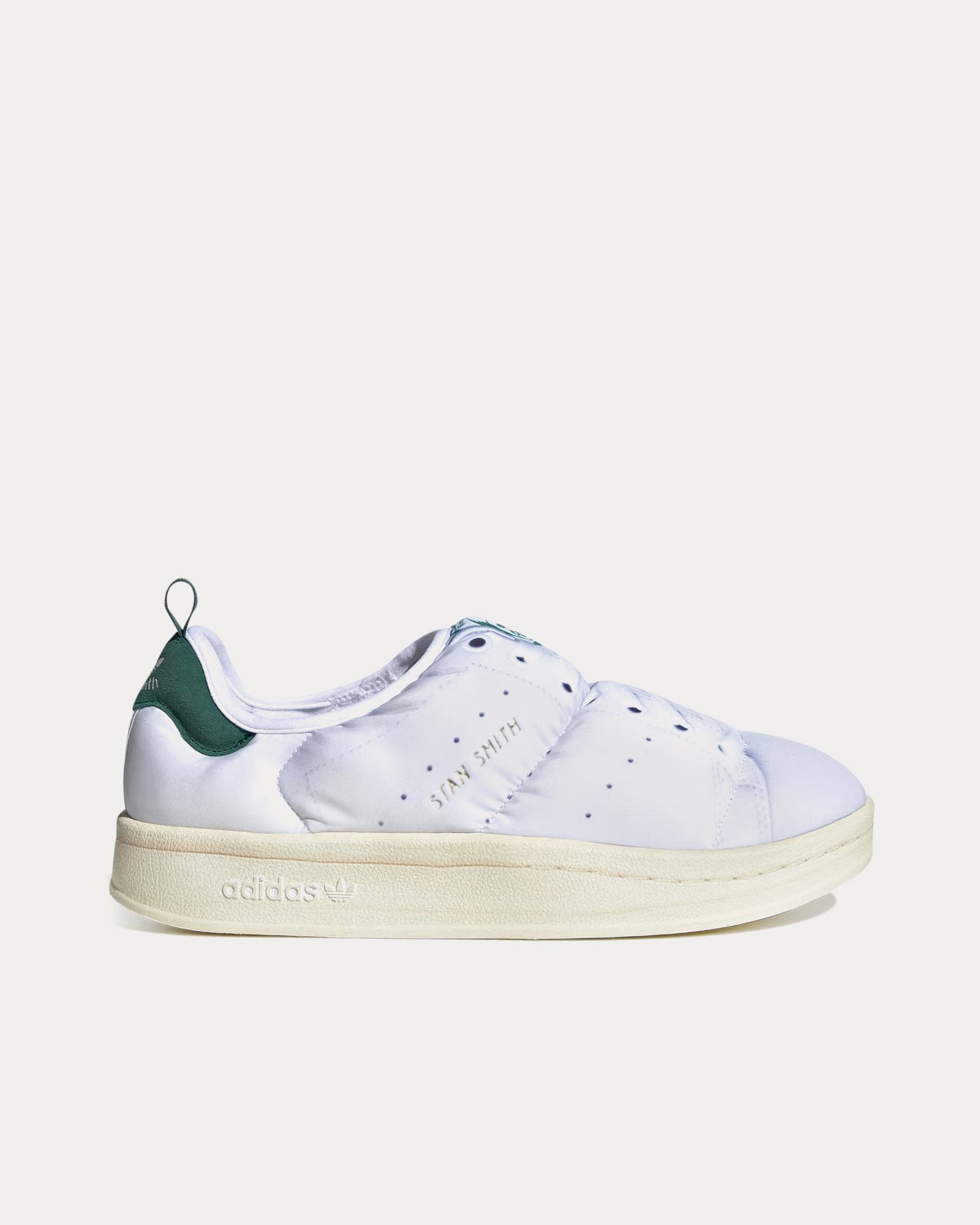 Adidas Unisex Puffylette Samba Cloud White / Collegiate Green / Old Gold  Low Top Sneakers