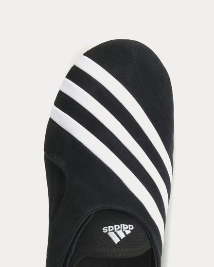 Adidas x Pharrell Williams PW Vario Flat Earther Core Black / Cloud White / Core Black Slip On Sneakers - 6