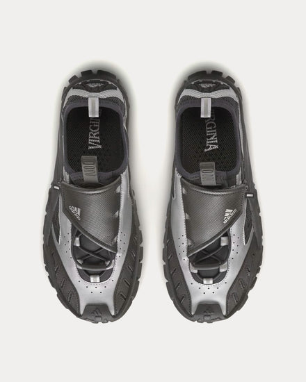 Adidas x Pharrell Williams Virginia Water Moc Core Black / Iron Metallic / Silver Metallic Slip Ons - 2